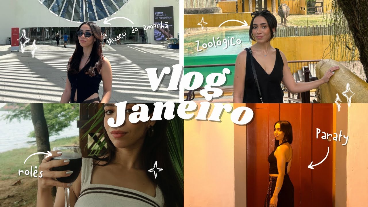 Férias de Janeiro no Rio  | Vlog 