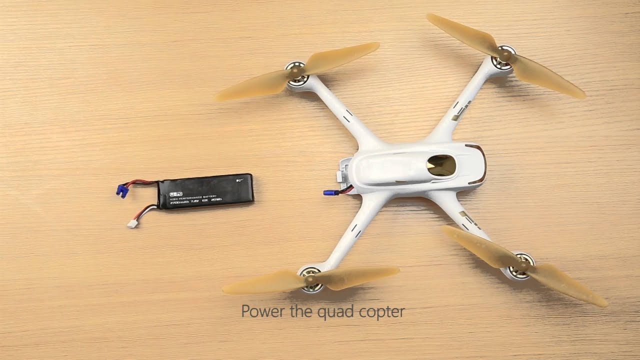 Hubsan H501S firmware upgrade video tutorial
