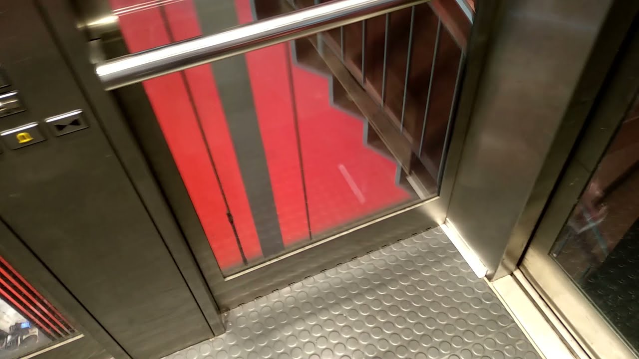 Efficient Schindler EuroLift glass lift elevator - Trizocbs