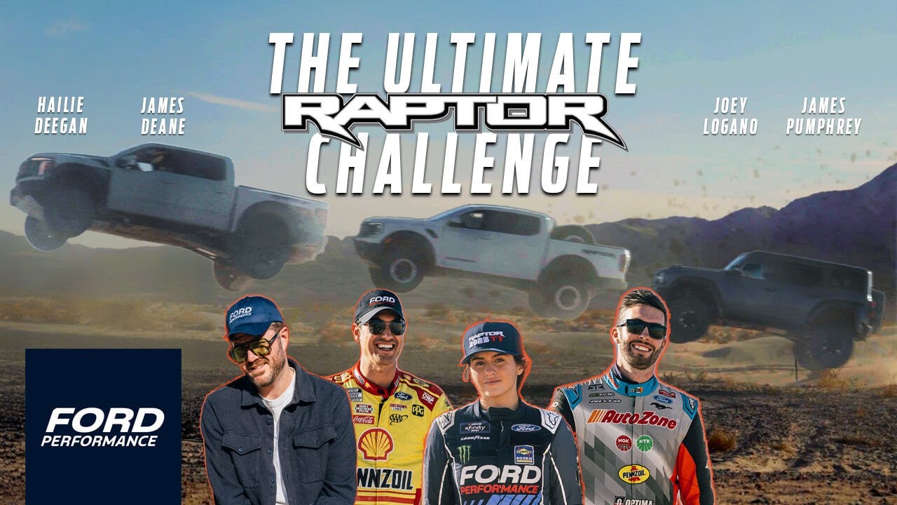 Ultimate Raptor Challenge: F-150 R vs Ranger vs Bronco Raptor!