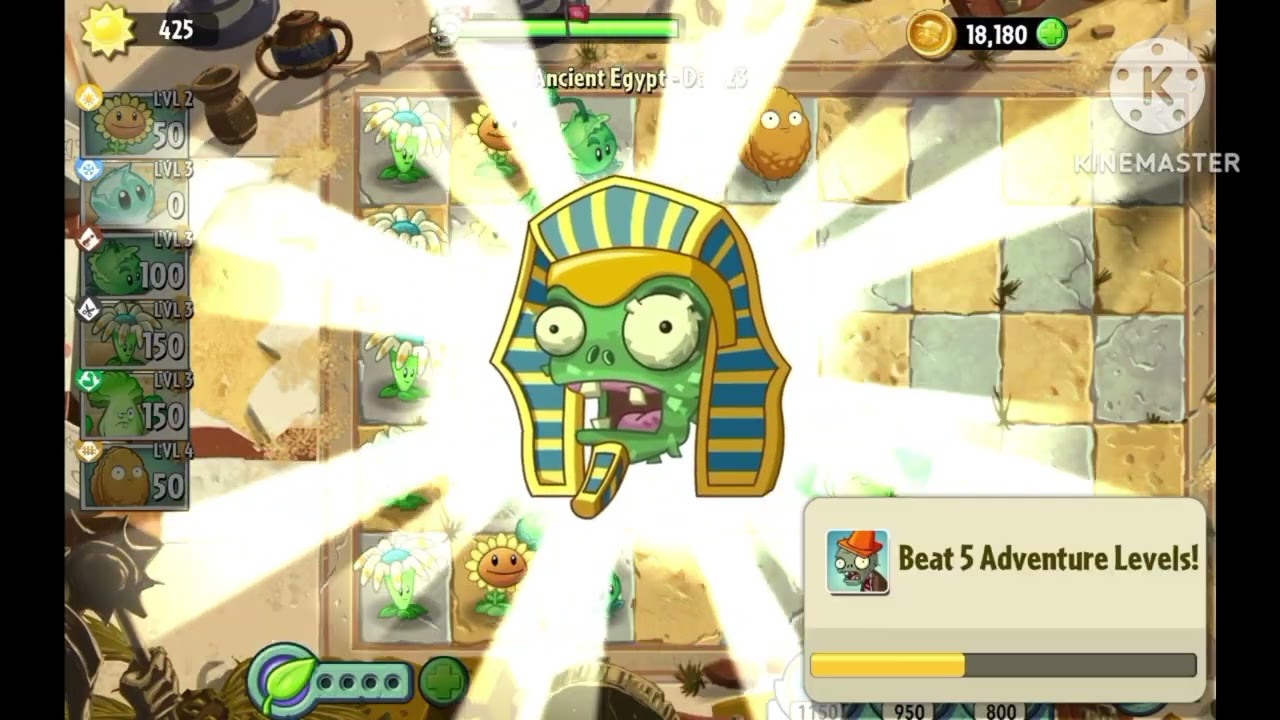 จบด่านอียิปต์โบราณ - Plant VS Zombies 2 Ep.2