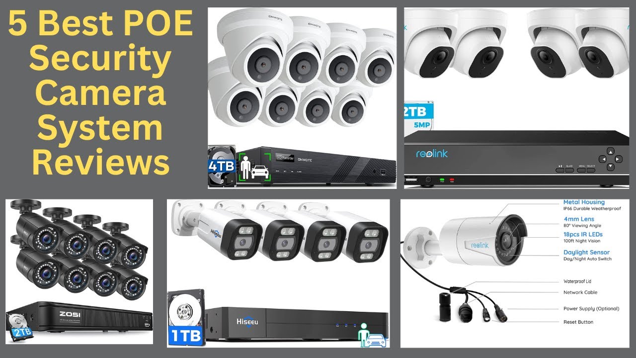 5 Best POE Security Camera System Reviews |