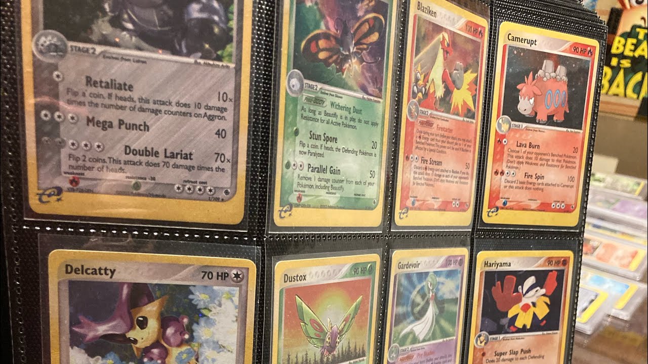 EX Ruby and Sapphire Complete Binder Set!