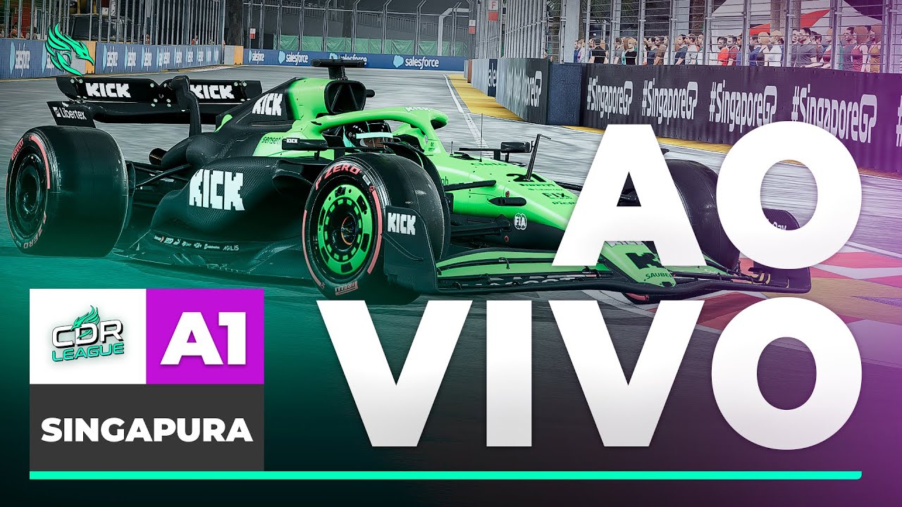 F1 25 - SÉRIE A1 - SINGAPURA | ETAPA 07  - CDR LEAGUE - T14