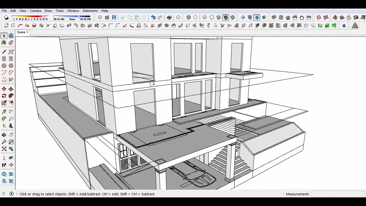 آموزش اسکچاپ مودل سازی تعمیر رهایشی قسمت 6