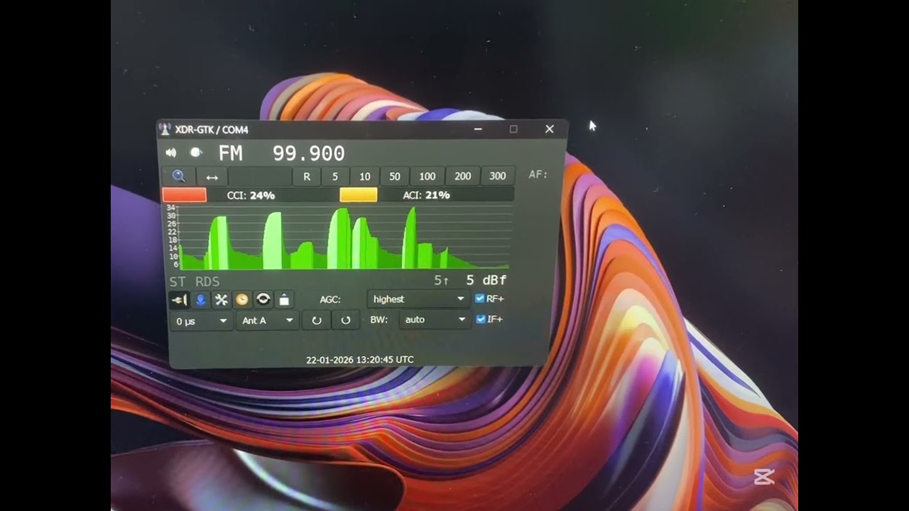 Bandscan FM 87.5 - 108.0 MHz. Odbiór z ok. Tomaszowa Mazowieckiego ~ XDR GTK [TEST] 
