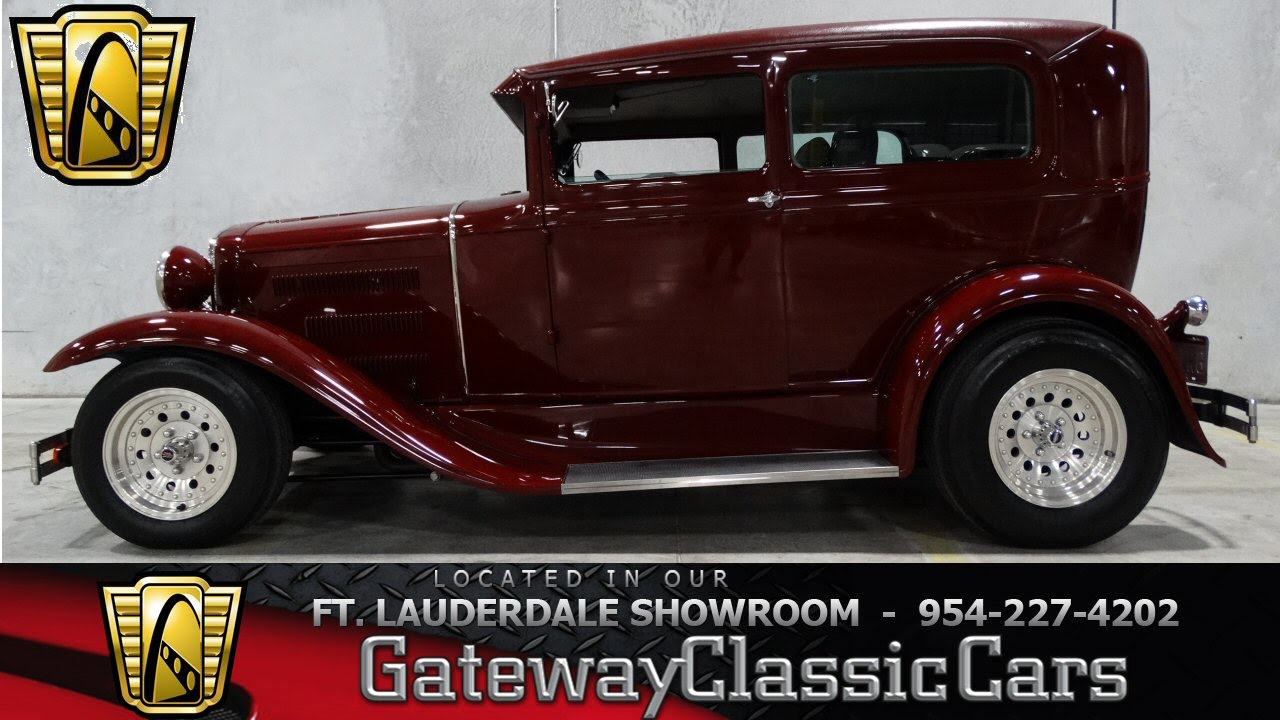 1931 Ford Model A Sedan- Gateway Classic Cars of Fort Lauderdale #57