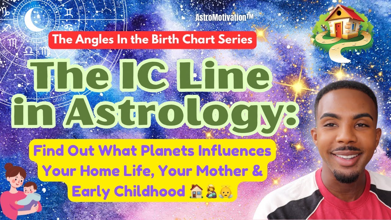 Planets on The IC Line 🏡 : Which Planets Influence Early Childhood & Domestic Life!👩‍🍼✨#astrology