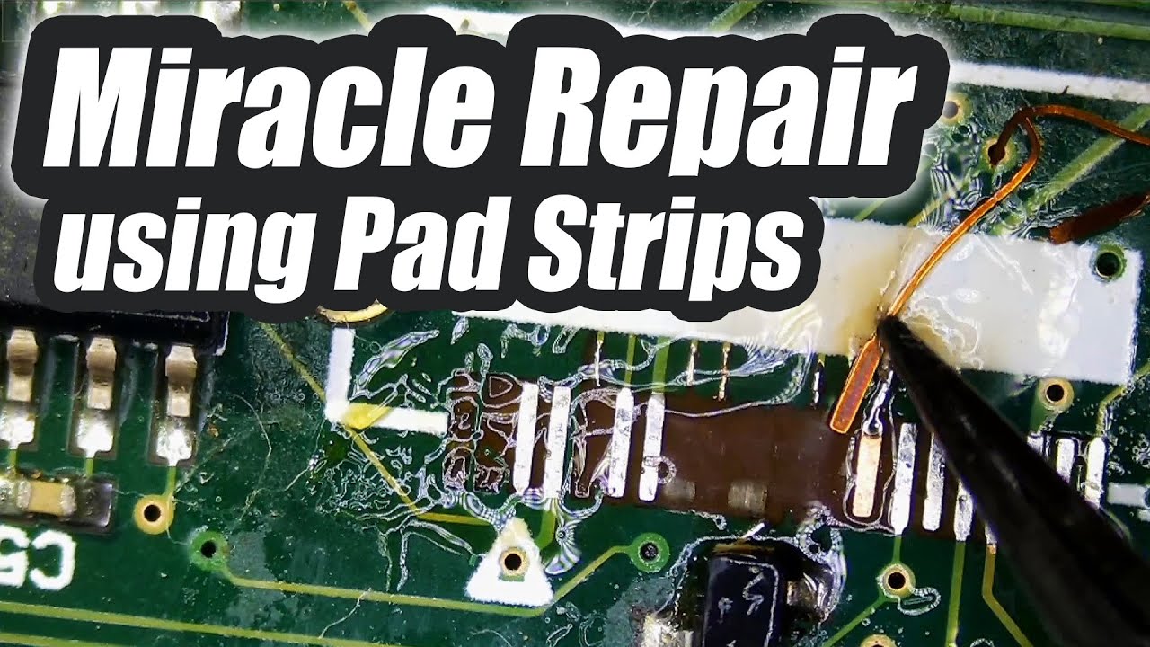 XRT Pro Ugly HDMI Repair using Grinding Pen and Pads strips - Mini Maxx Tuner