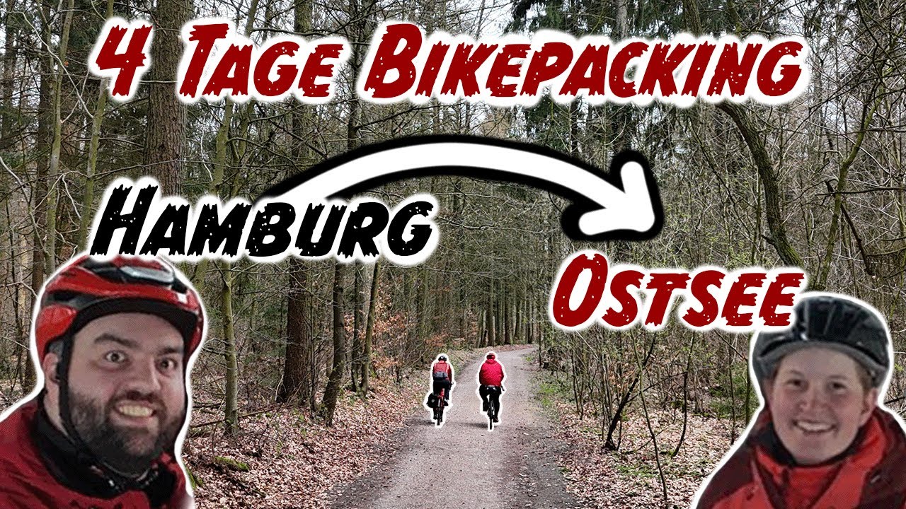 300km von Hamburg - Lübeck - Kiel - 4 Tage Bikepacking bei Wind und Wetter