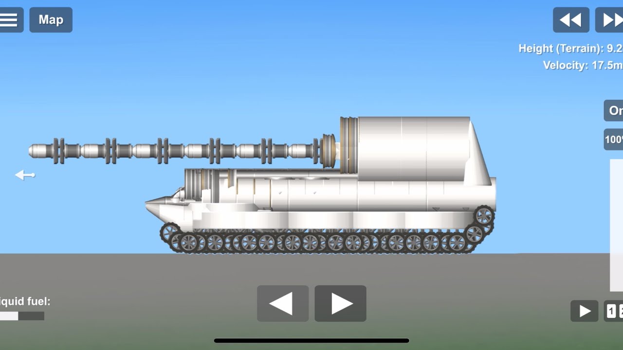 Ferdinand Tank Destroyer demonstration (Space Flight Simulator)