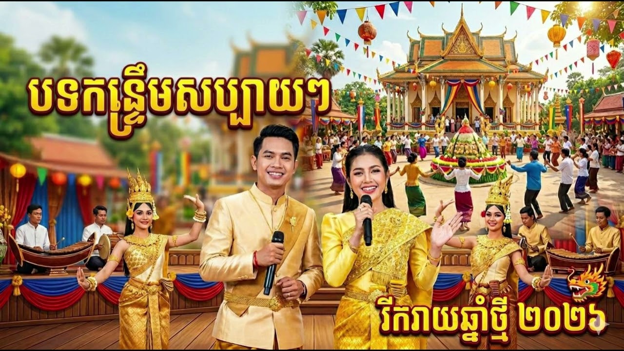 កន្ទ្រឹមរាំលេង (Kantrum Dance)