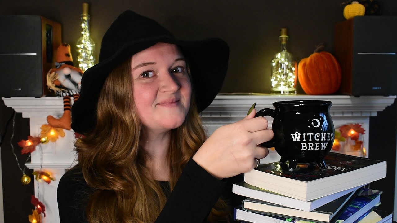 Books for Witches ✨ ASMR book tapping and scratching