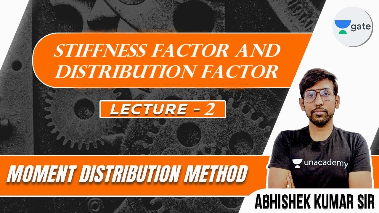 Stiffness Factor & Distribution Factor | L - 2 | Moment Distribution Method | Abhishek Sir