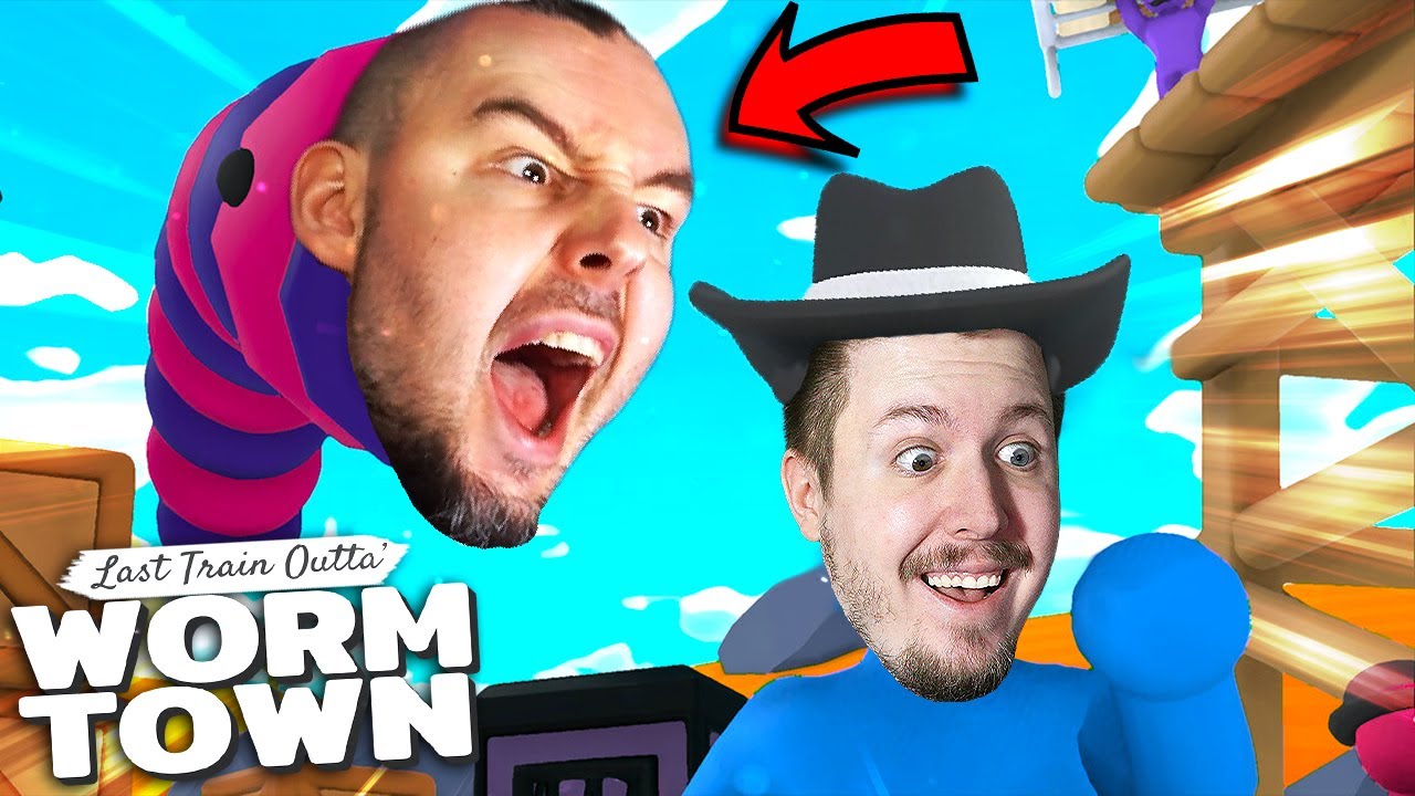 🔥Uciekamy przed GROŹNYM *ROBALEM* w LAST TRAIN OUTTA' WORMTOWN!