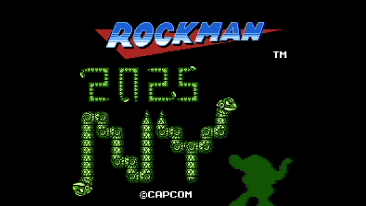 Mega Man Hack Walkthrough - Rockman 2025 New Year's Hack