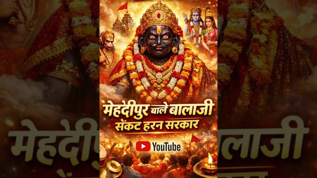 🌟 “मेहंदीपुर वाले बालाजी, संकट हरन सरकार” 🌟 हनुमान जी भजन, भजन की दुनिया