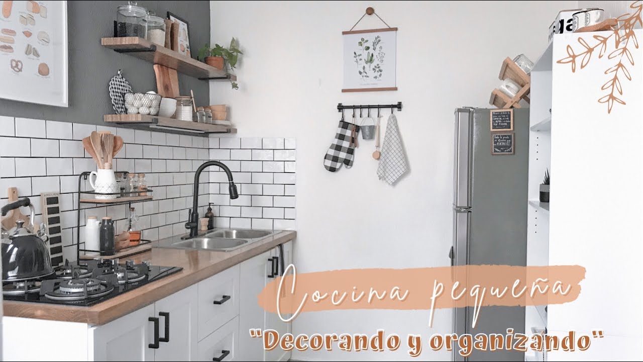 DECORACIÓN COCINA PEQUEÑA | ALACENA DIY | CAMBIOS EN MI COCINA PEQUEÑA | DECORACIÓN NEUTRA