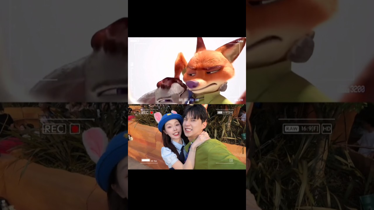 so cute! 🦊🐰 #JiangNan #LiveandLove #Couple #Glay #Nannan #douyin #viralvideo #trending