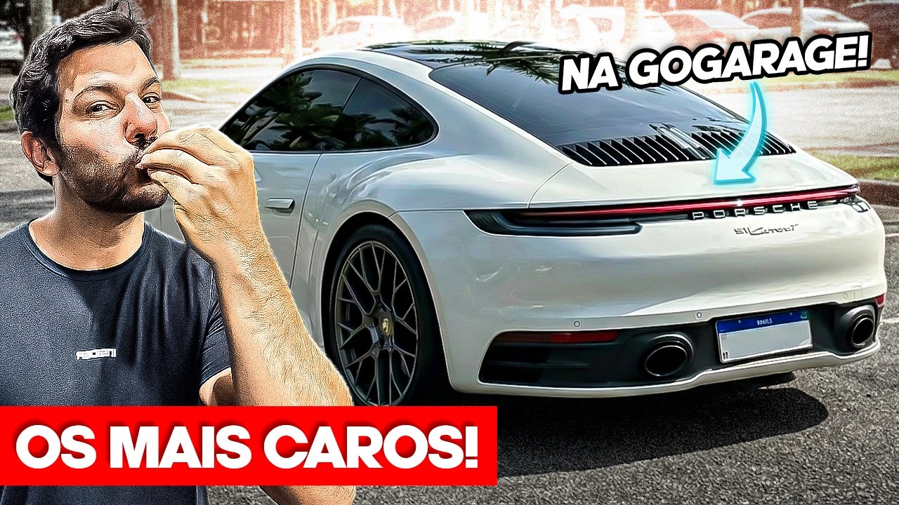 PRA QUEM PODE!! 10 CARROS MAIS CAROS DA GOGARAGE!!🔥
