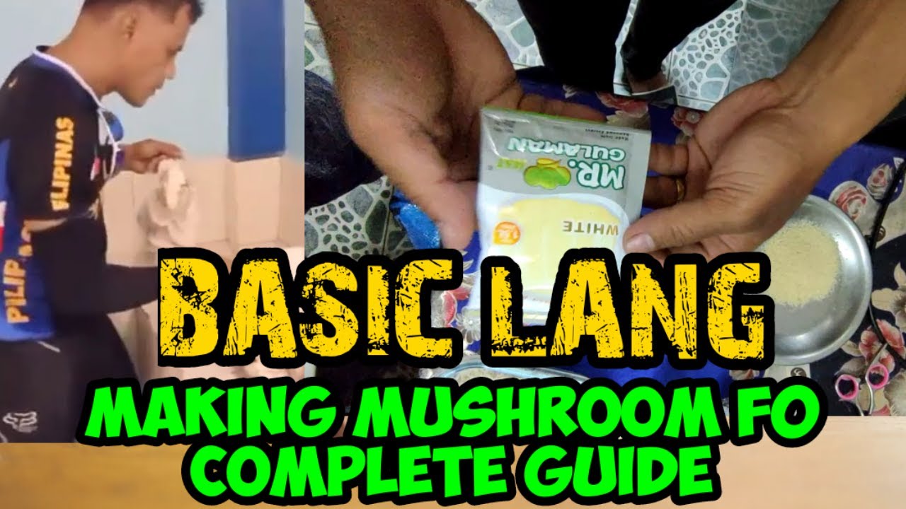 Mushroom: Paano Gumawa ng F0 Gamit ang Gulaman?| Making f0 Complete Guide