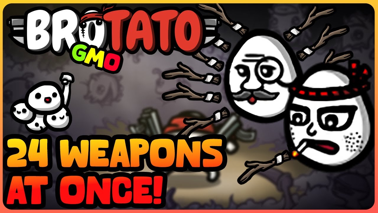 Searching for the MOST BROKEN Wholesaler Combo! | Brotato Modded
