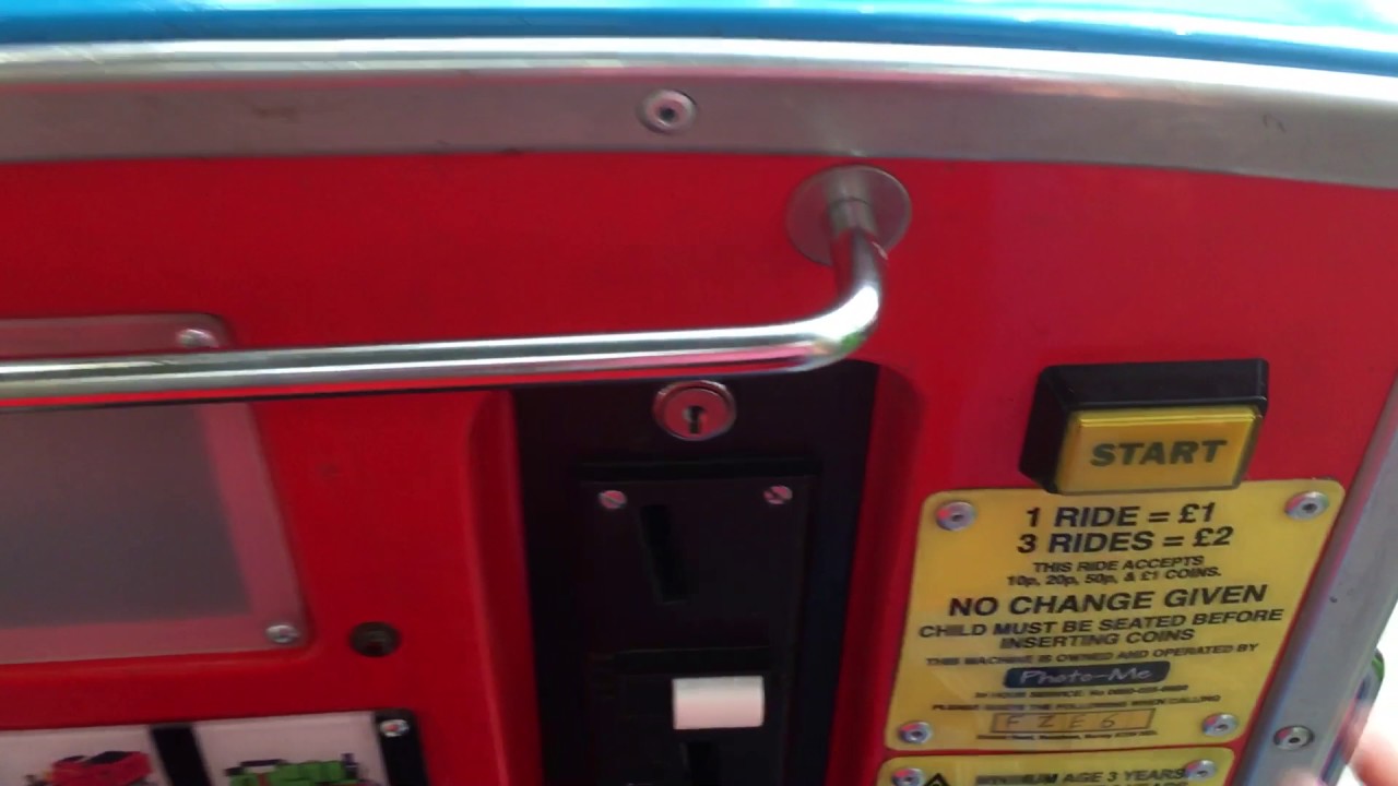 R.G. Mitchell Mini Thomas The Tank Engine Kiddie Ride (Updated/Final Video)