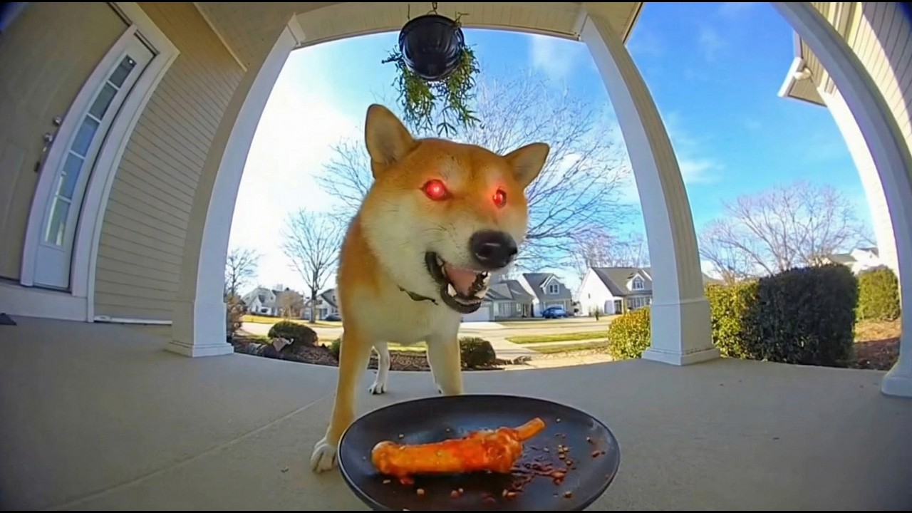 Dogs Trying World's Spiciest Foods on Ring Cam | Funny CCTV Compilation