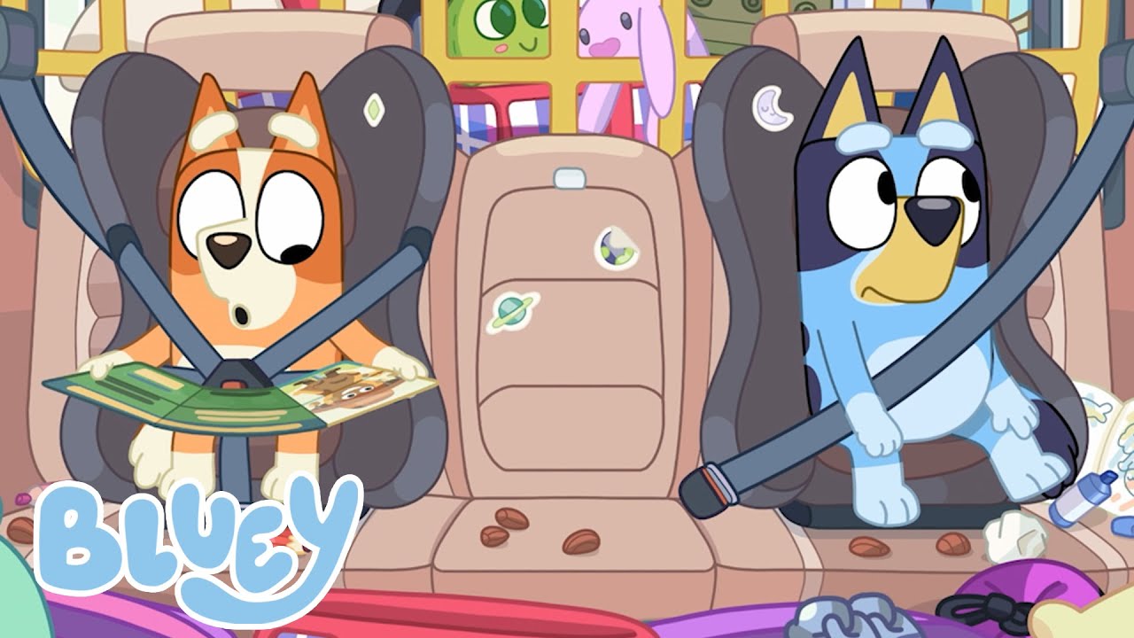 ブルーイと旅する 🚗💙 | フルエピソード  | ブルーイ - 日本公式チャンネル - Bluey