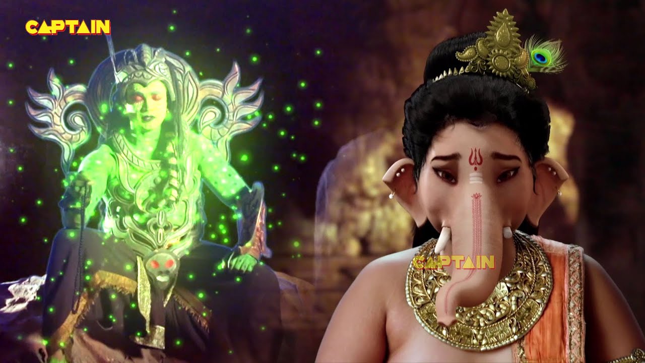 गणेश जी ने असुर से करवाया माता के नाम का जाप - Jai Ganesh Deva - भाग - 191