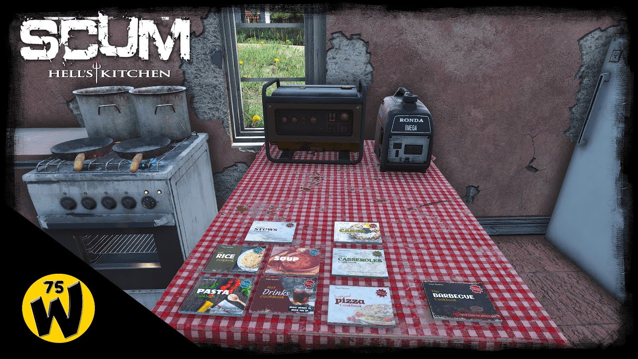SCUM 0.85 - COOKING - Understanding The Power Needs When Cooking In A Prefab