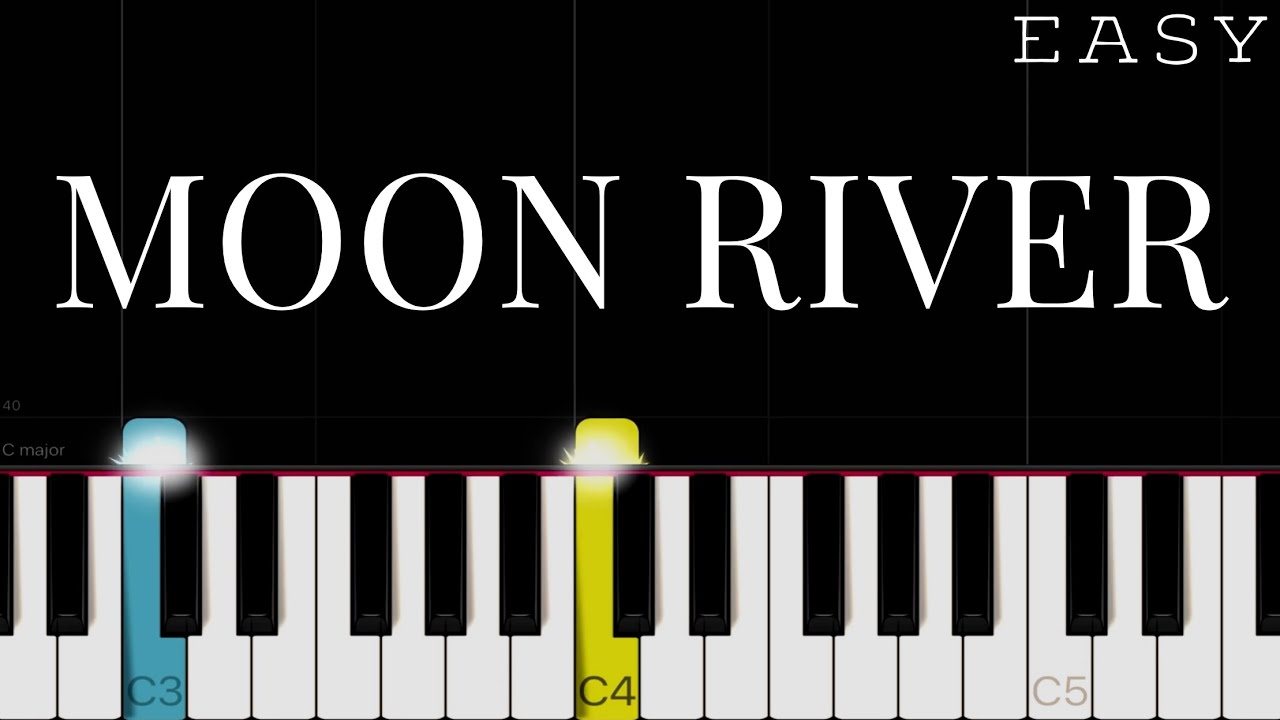 Moon River - Audrey Hepburn | EASY Piano Tutorial