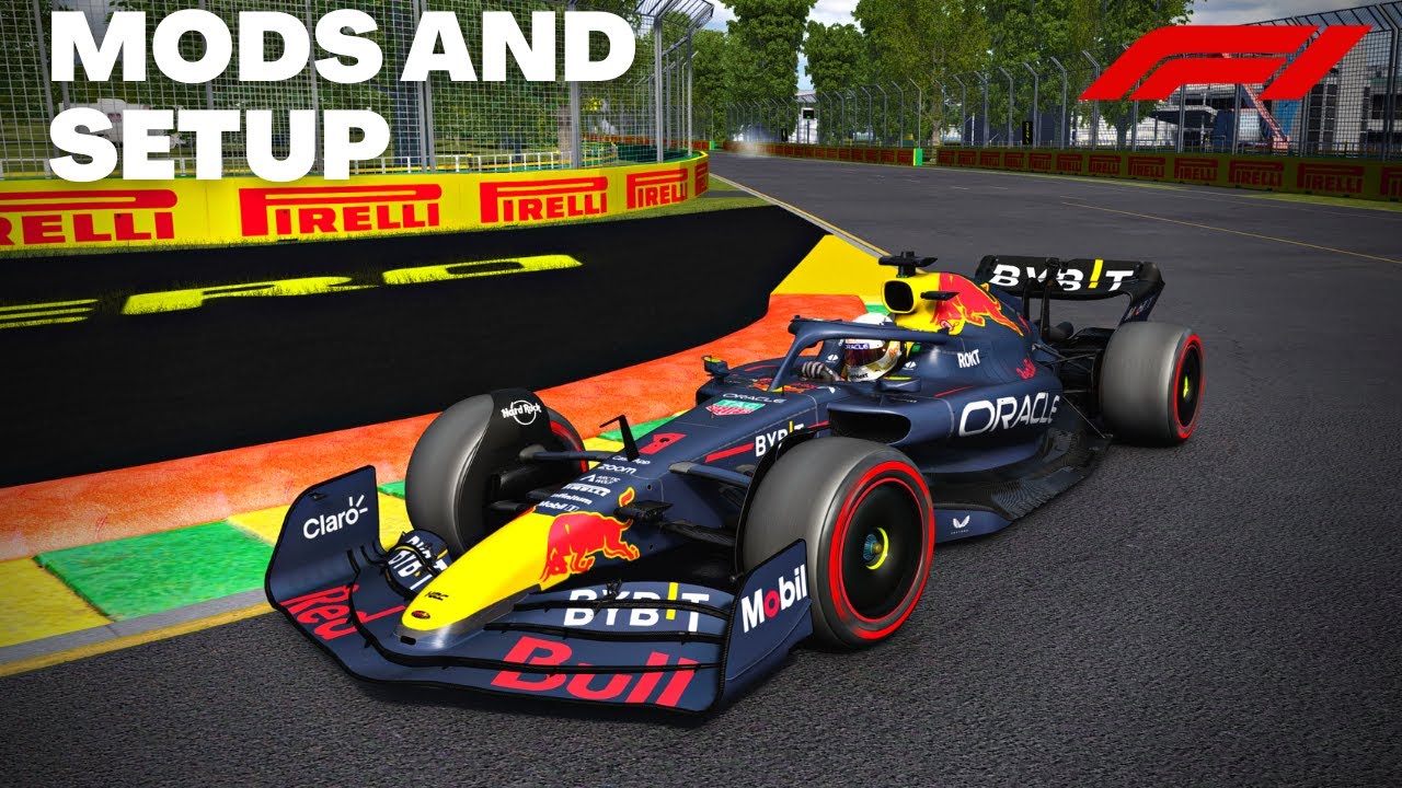 Melbourne 2023 Hotlap, Assetto Corsa, Redbull RB19, 1:18.765 (Mods + Setup)