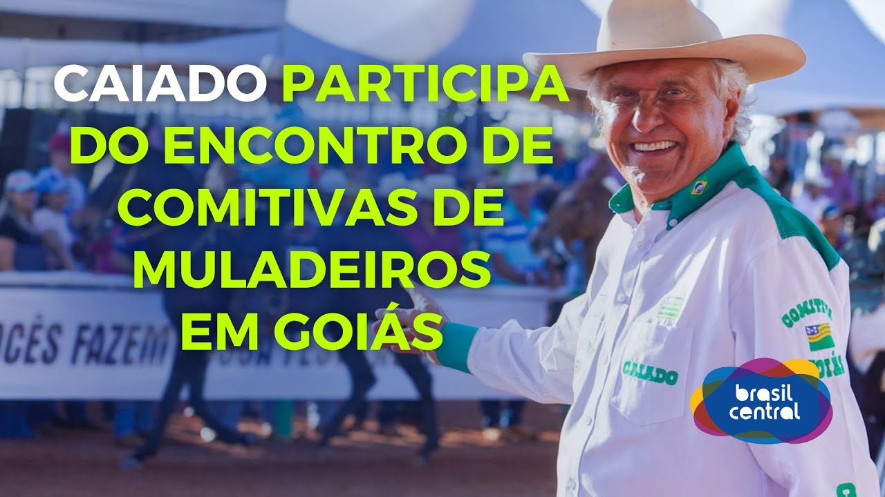 GOVERNADOR RONALDO CAIADO PARTICIPA DO ENCONTRO DE COMITIVAS DE MULADEIROS EM GOIÁS | 11/04/2024