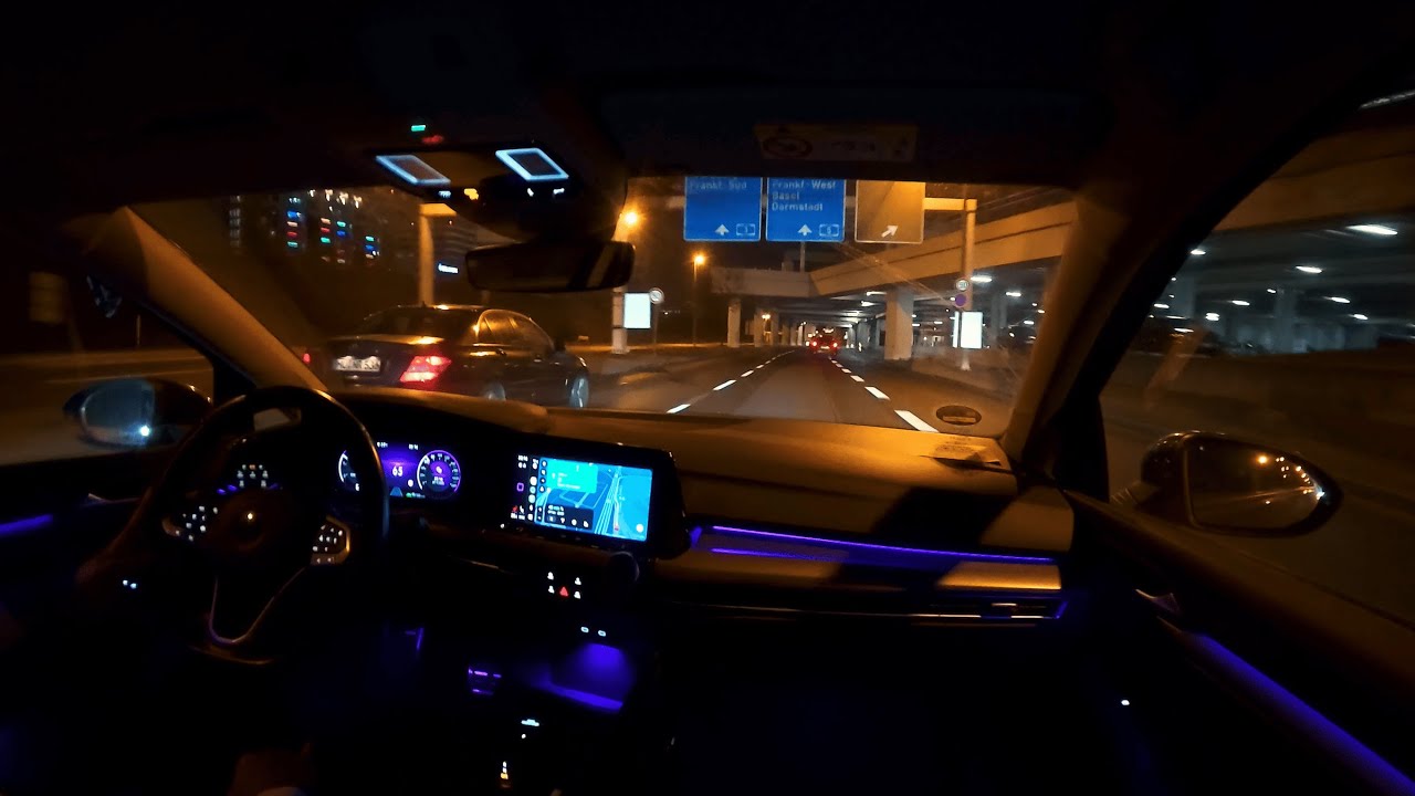DRIVING GERMAN AUTHOBAHN 🛣️ | VW Golf 8 POV Cruise Frankfurt to Mannheim | Real-Time 4K (Part 14)