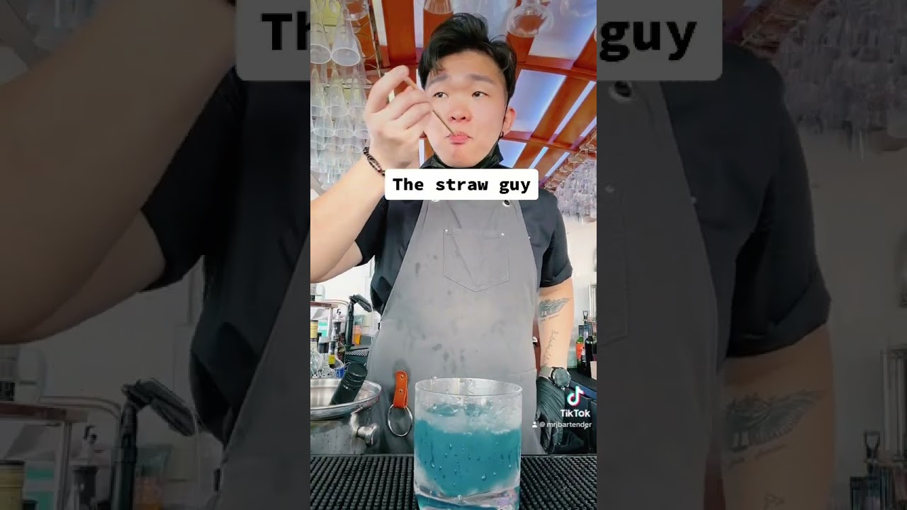 How bartender test the drink? #funny #funnyvideo #funnyshorts #viral #fypシ #bartender #skills