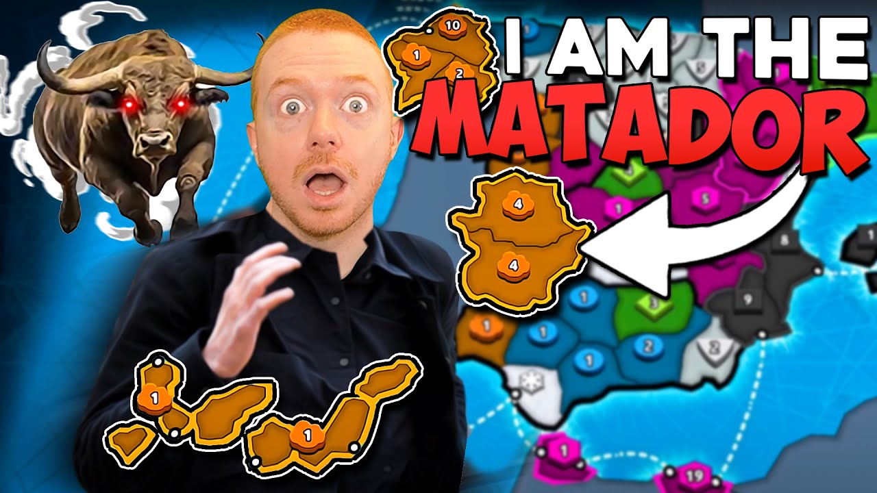 The Spanish Masterclass (3 Spanish Opponents on the Spain Risk Map)