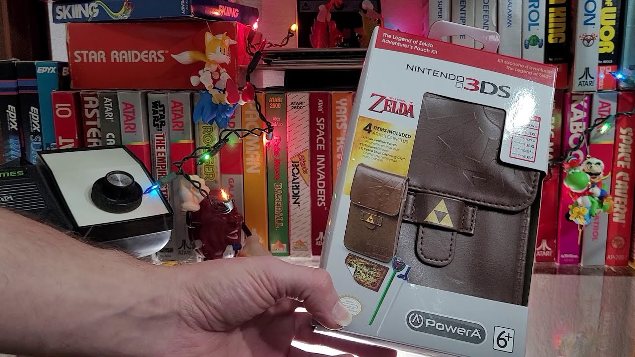1305220 Legend of Zelda Adventurer's Pouch Kit Nintendo 3DS Lite Carrying Case, PowerA