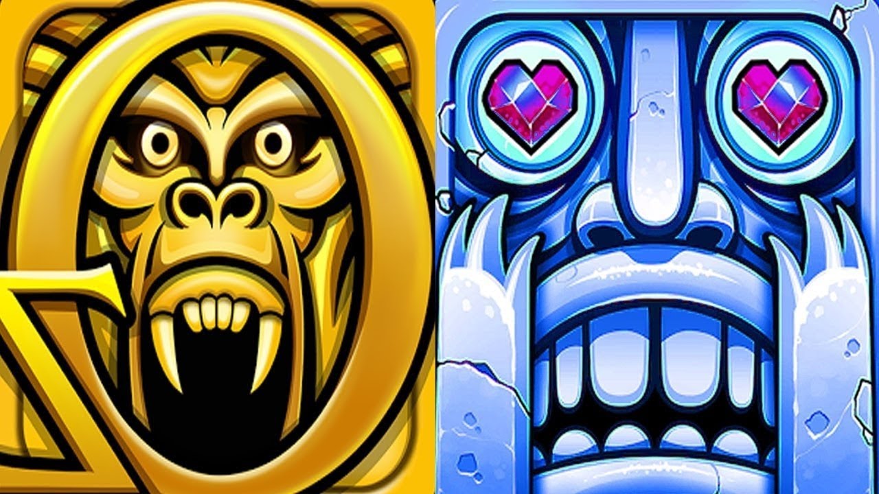 Temple Run OZ Vs Temple Run 2 Frozen Shadows Gameplay HD