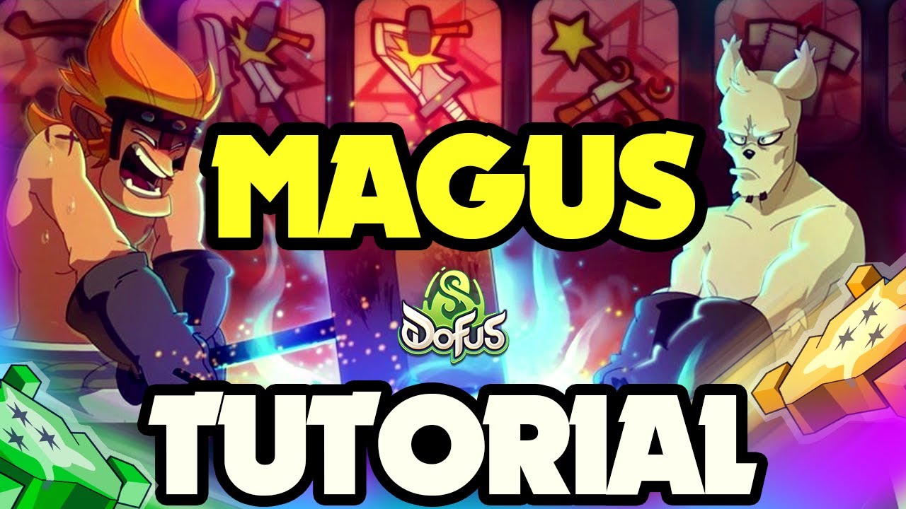 TUTORIAL MAGUS - UP + DICAS = GANHE MUITOS KAMAS ! DOFUS 3
