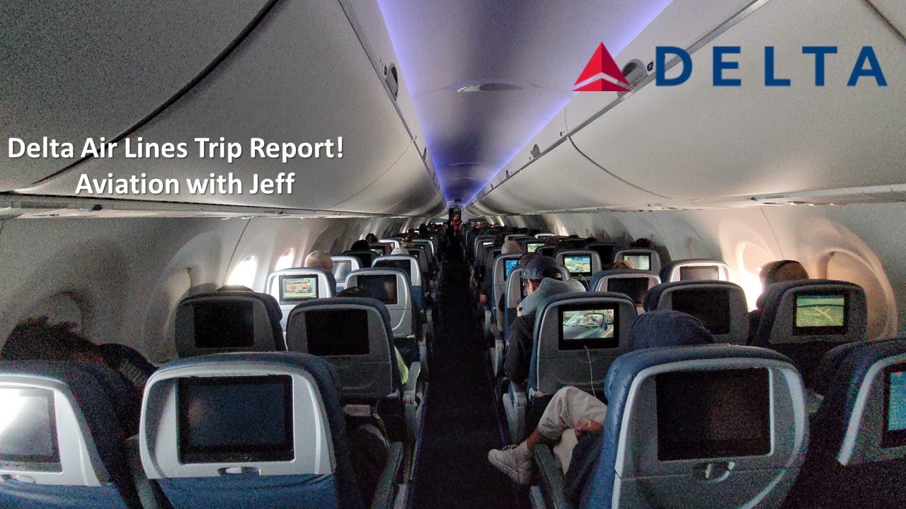 Delta Air Lines Trip Report | Orange County to Salt Lake City | Airbus A220 Economy | May 2022