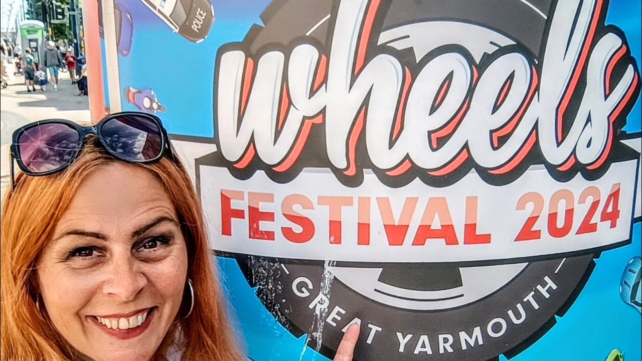 WHEELS FESTIVAL Great Yarmouth 29 June 2024 Motoring Car Show Seaside Britain UK British Vlog Blog