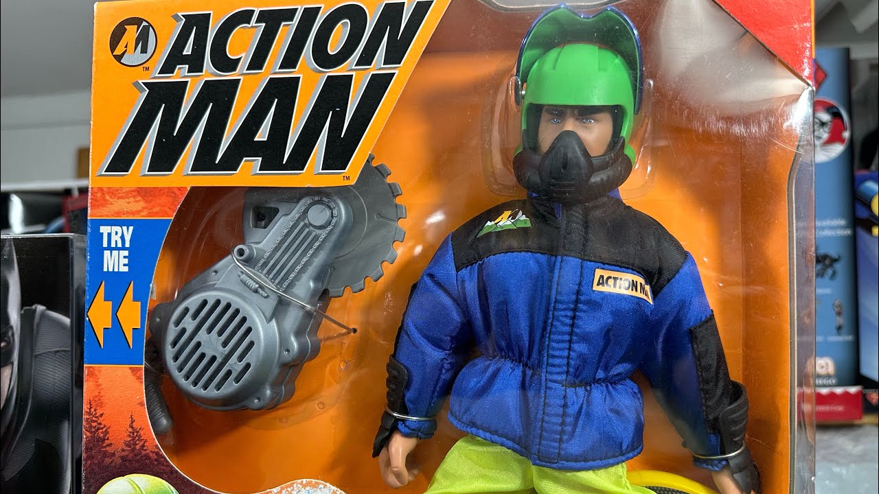 ACTION MAN (1996) SNOWBOARD RAIDER !! 