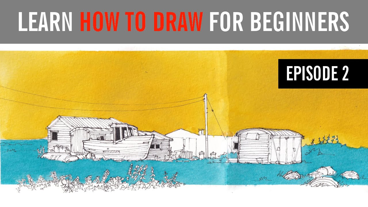 Learn HOW TO DRAW for BEGINNERS - Episode 2 - Mastering Observation