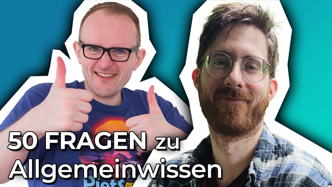 KONKURRENZ für den LIEBLINGSMODERATOR? | 50 Fragen zu Allgemeinwissen