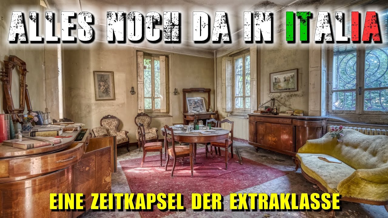 DIE PRUNKVOLLE VILLA DES ARZTES - sein Sohn wollte nichts davon haben 🔎 Lost Place Urbex