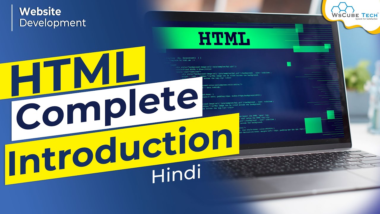 HTML परिचय हिंदी में शुरुआती लोगों के लिए | वेबसाइट डेवलपमेंट हिंदी में #01