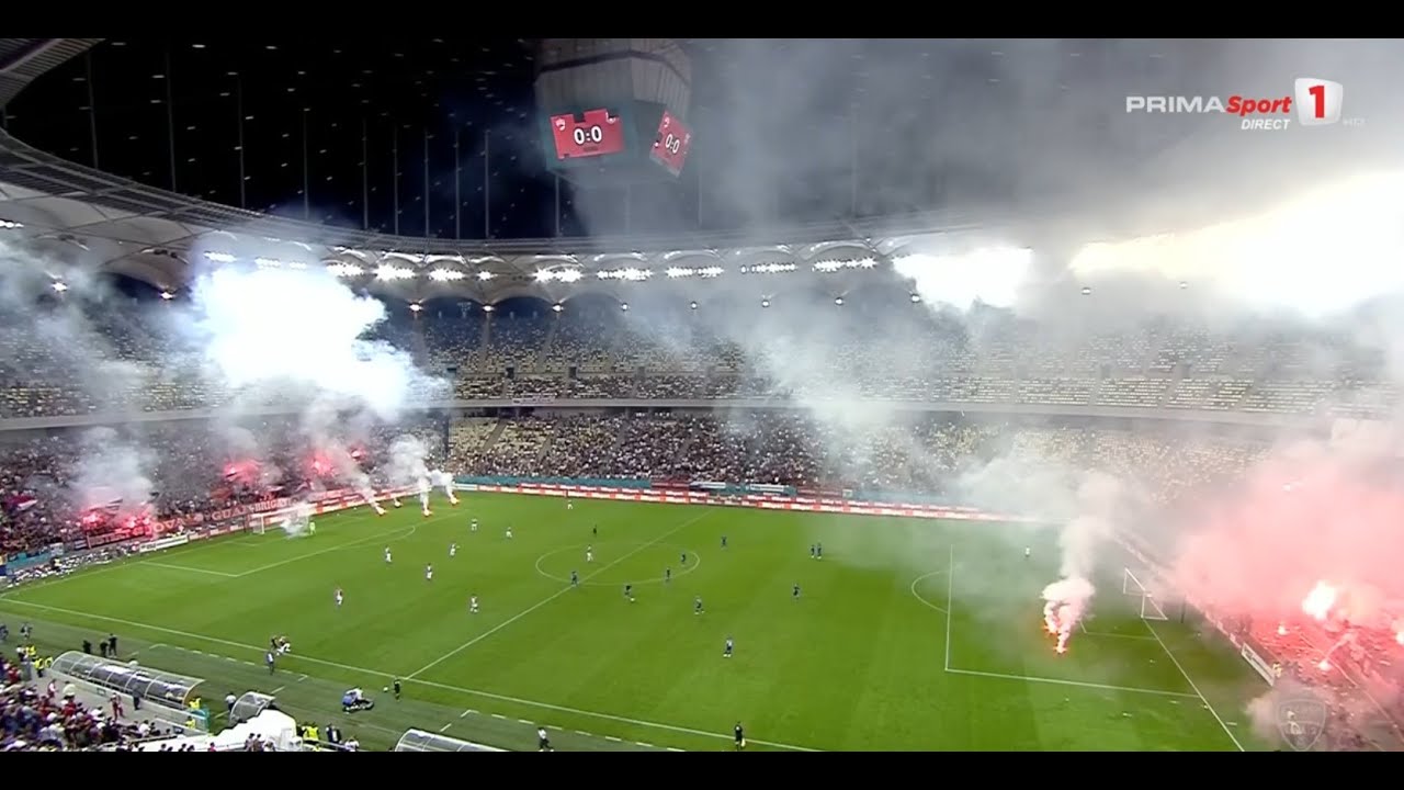 Dinamo - CSA Steaua, SUPER ATMOSFERĂ în Liga 2