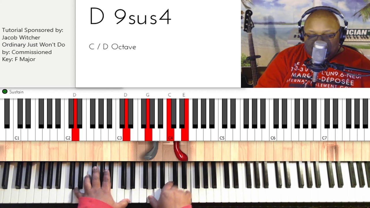 Ordinary Just Won't Do (by Commissioned) - Piano Tutorial
