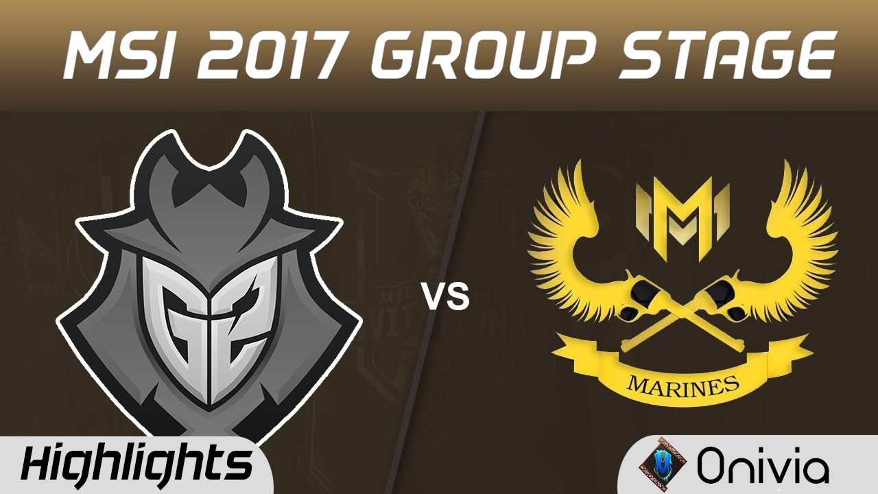 G2 vs GAM Highlights MSI 2017 Group G2 Esports vs Gigabyte Marines by Onivia